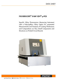 Helmut Fischer-Fischerscope-xrf-x-ray-XDV-µ-PCB-Polycapillary Optics-Very Small Components-TDS_2